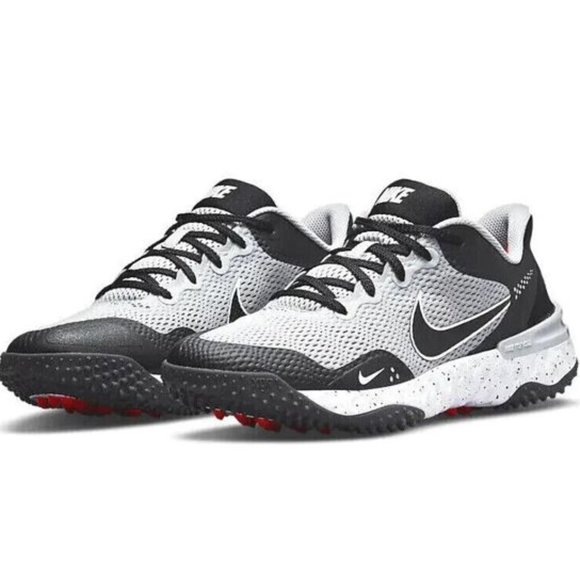 Nike Other - Nike Alpha Huarache Elite 3 Turf 'Light Smoke Grey Black' CK0748-011 Baseball